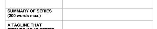 This is where you write your 200 word summary, how small should the words be?